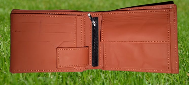 Leather Bifold Wallet for Men